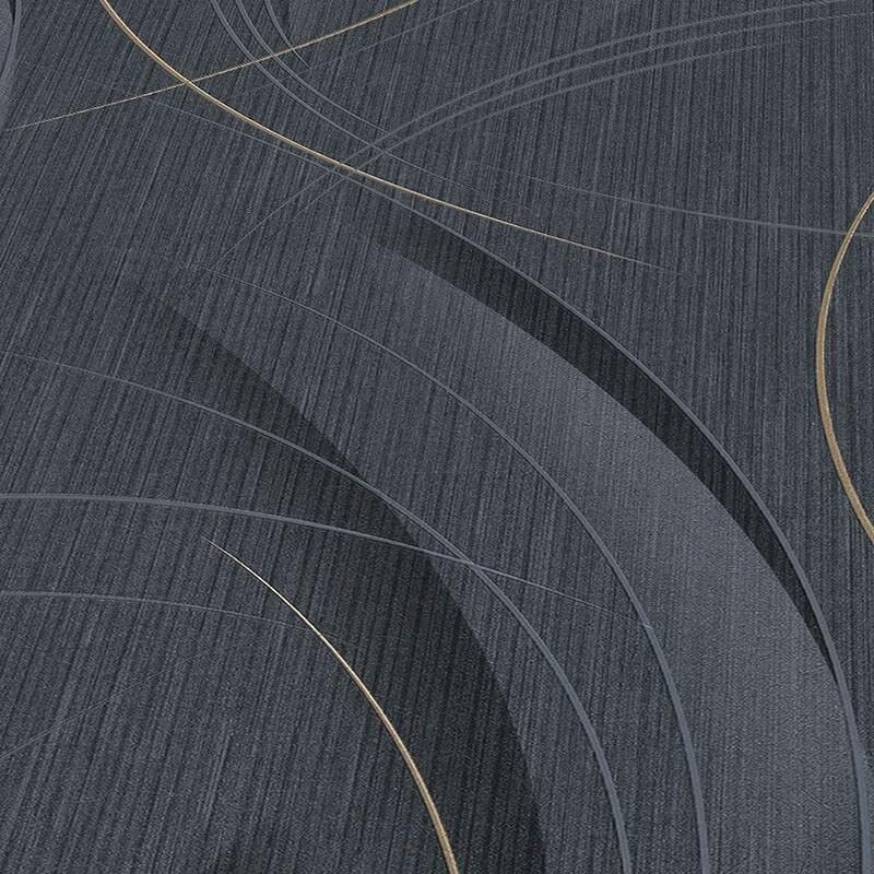 Tapete Schwarz, Anthrazit Guido Maria Kretschmer Vliestapete (1021815)