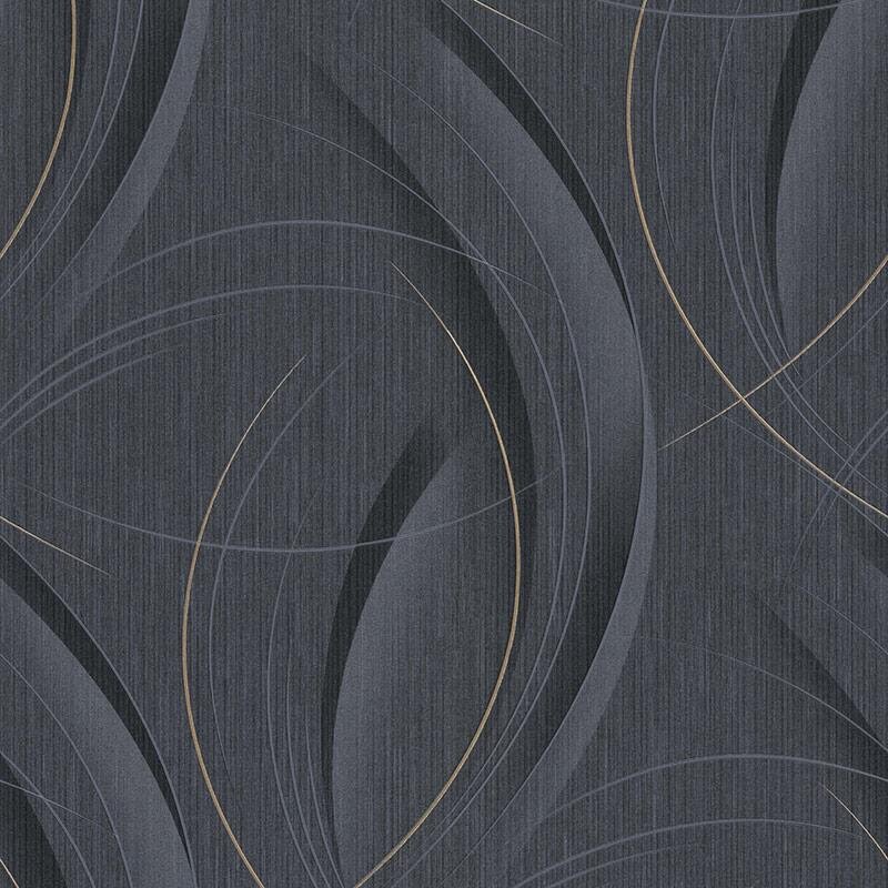 Tapete Schwarz, Anthrazit Guido Maria Kretschmer Vliestapete (1021815)