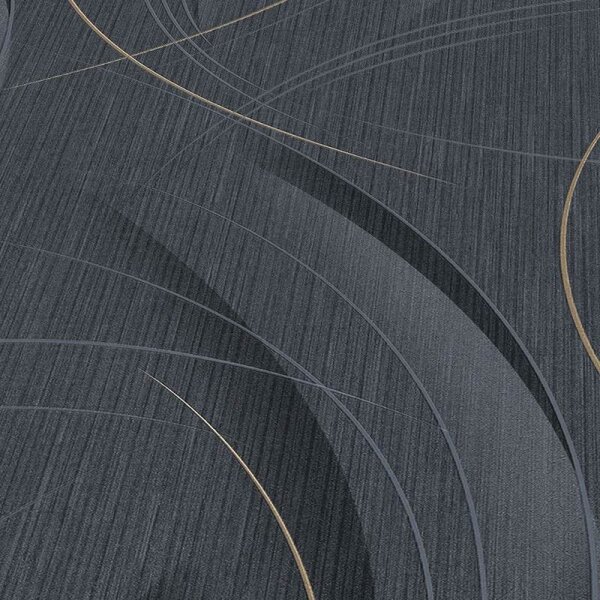 Tapete Schwarz, Anthrazit Guido Maria Kretschmer Vliestapete (1021815)