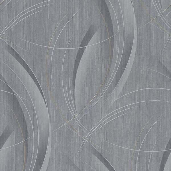 Tapete Grau, Silber Guido Maria Kretschmer Vliestapete (1021810)