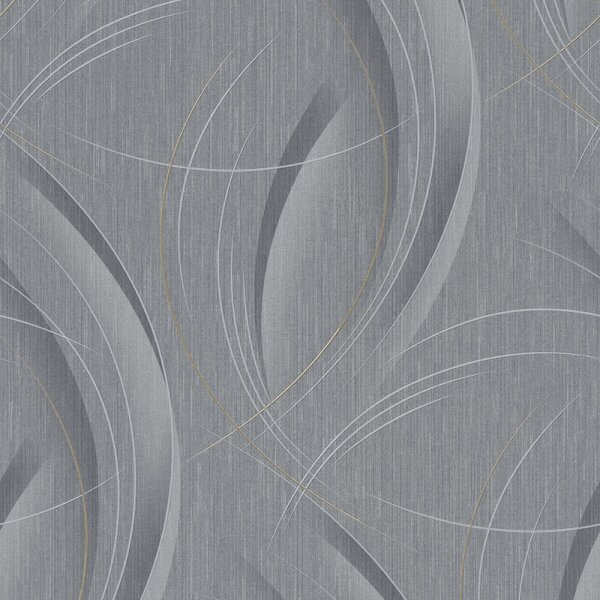 Tapete Grau, Silber Guido Maria Kretschmer Vliestapete (1021810)