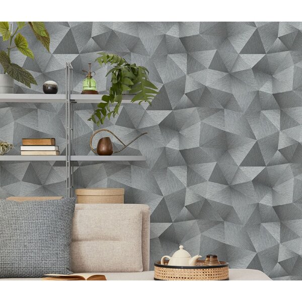 Tapete Grau, Silber Guido Maria Kretschmer Vliestapete (1021610)