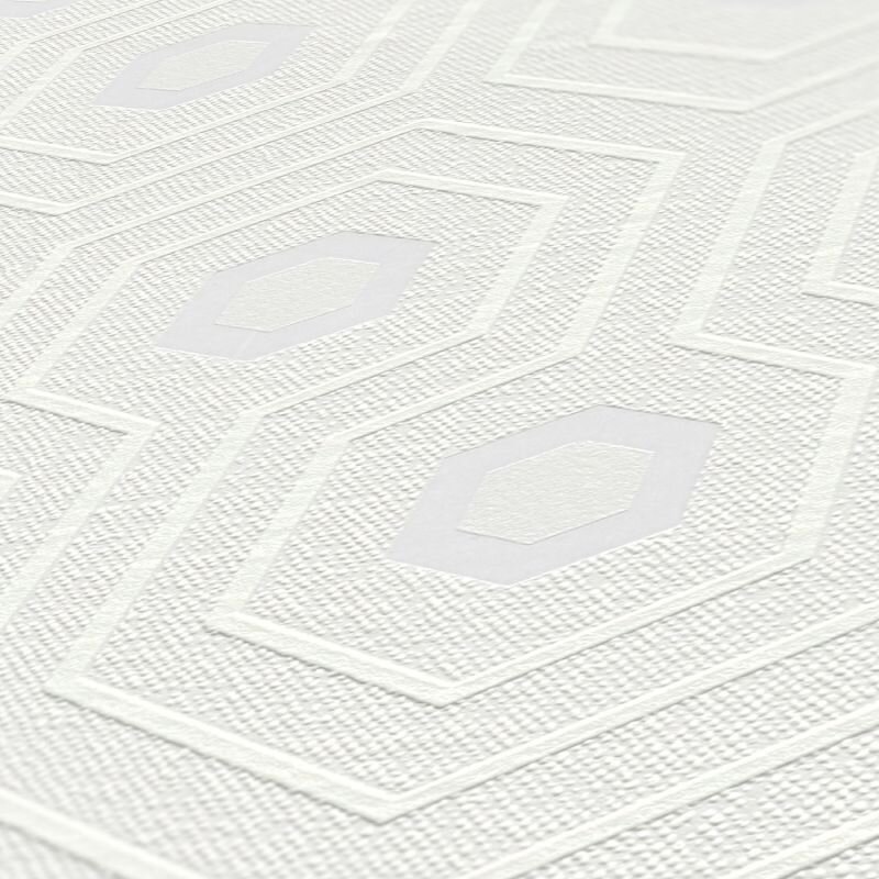 Tapete Weiß Überstreichbar AS-Creation (384781)