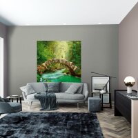 Digitaldruck-Tapete Gr&uuml;n Harald Gl&ouml;&ouml;ckler...