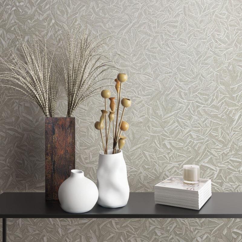 Tapete Beige, Creme Harald Glööckler Vliestapete (33412)