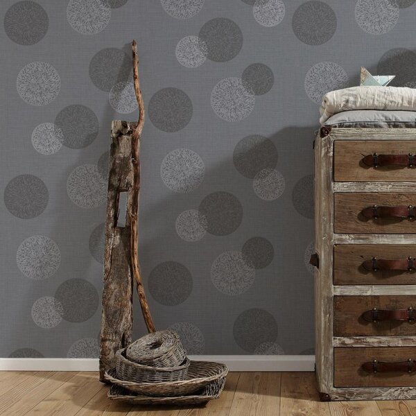 Tapete Grau, Silber innova Vliestapete (347713)