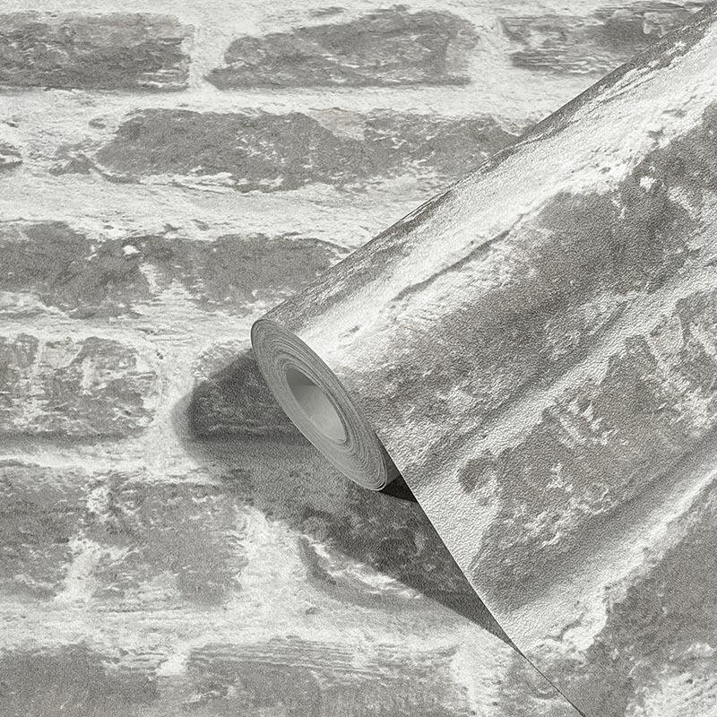 Tapete Grau, Silber Loft Story Vliestapete (92503)