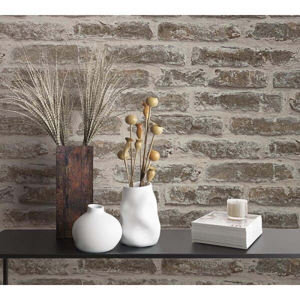 Tapete Beige, Creme Loft Story Vliestapete (92502)