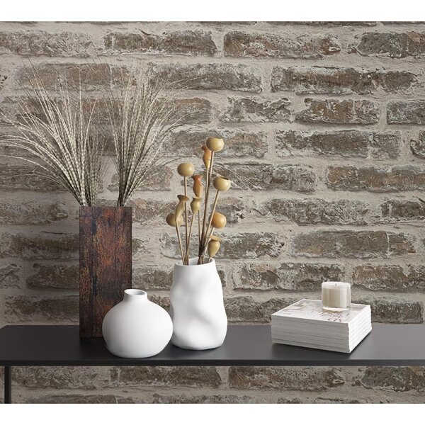 Tapete Beige, Creme Loft Story Vliestapete (92502)