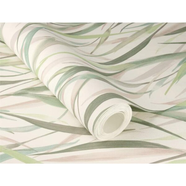 Tapete Beige, Creme, Grün Rasch Vliestapete (330212)