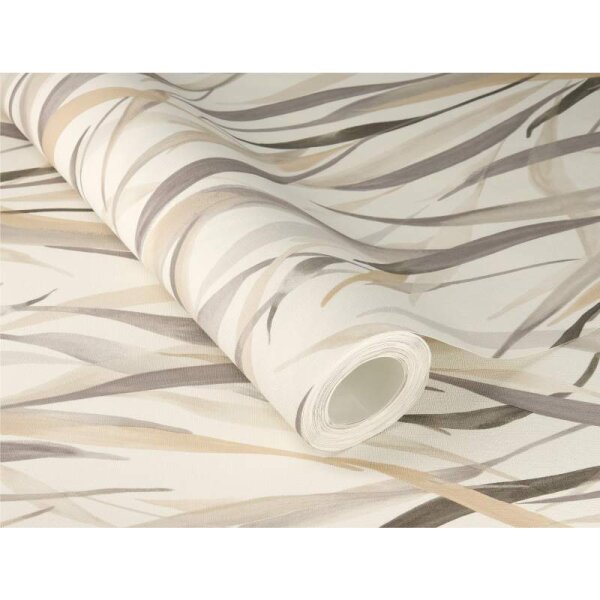 Tapete Beige, Creme, Grau Rasch Vliestapete (330205)