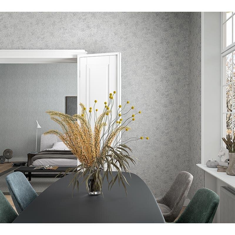 Tapete Grau, Silber Marburg Vliestapete (85757)