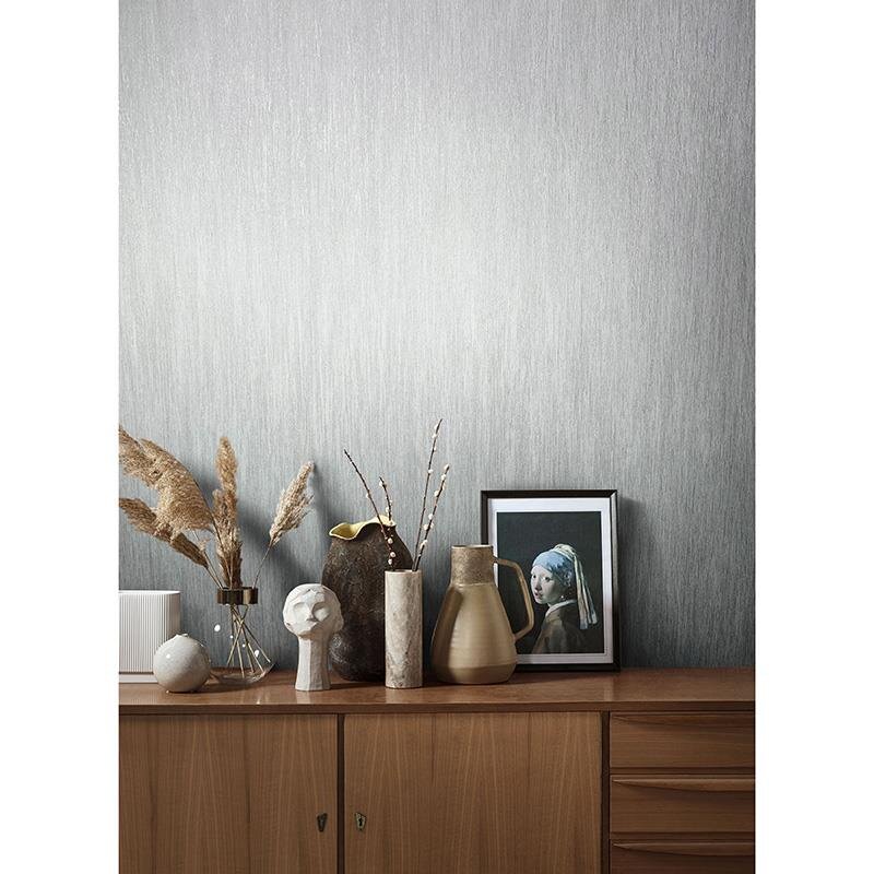 Tapete Grau, Silber Marburg Vliestapete (85757)