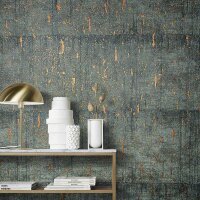 Tapete Schwarz, Anthrazit Marburg Vliestapete (85751)