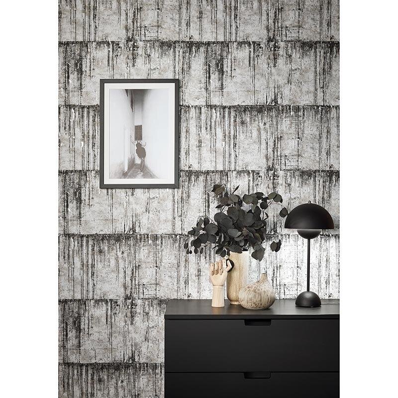 Tapete Grau, Silber Marburg Vliestapete (85748)