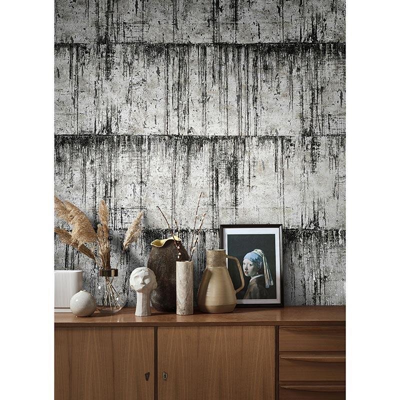 Tapete Grau, Silber Marburg Vliestapete (85748)