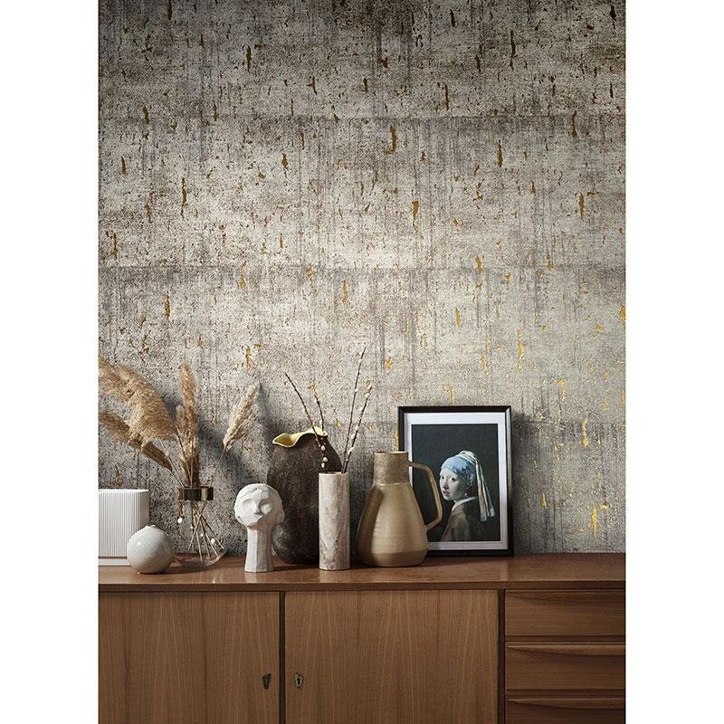 Tapete Grau, Silber Marburg Vliestapete (85747)