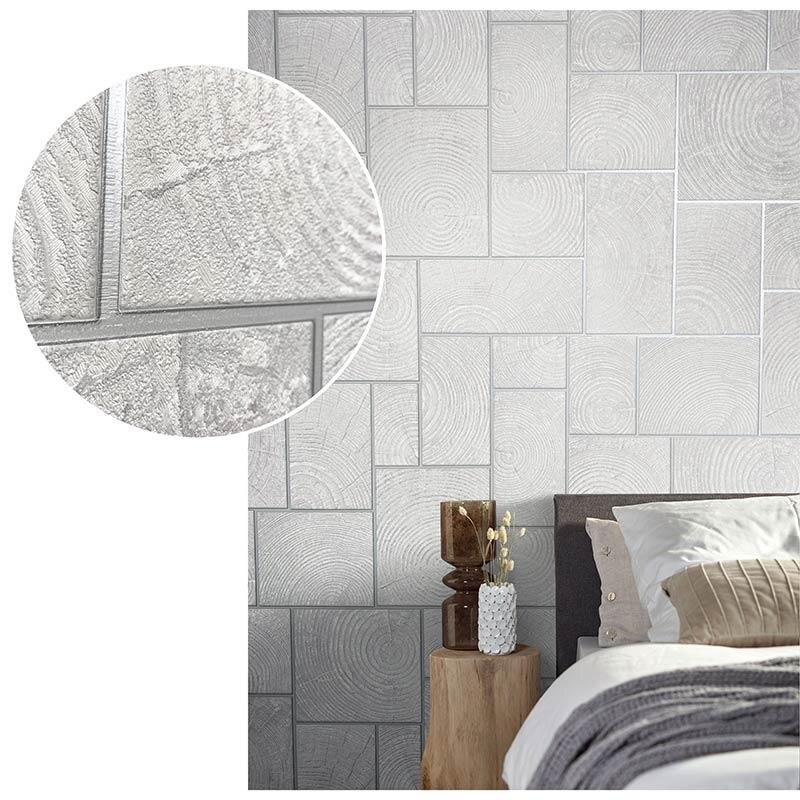 Tapete Grau, Silber Marburg Vliestapete (85746)