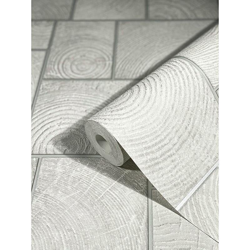 Tapete Grau, Silber Marburg Vliestapete (85746)