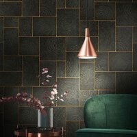 Tapete Schwarz, Anthrazit Marburg Vliestapete (85743)