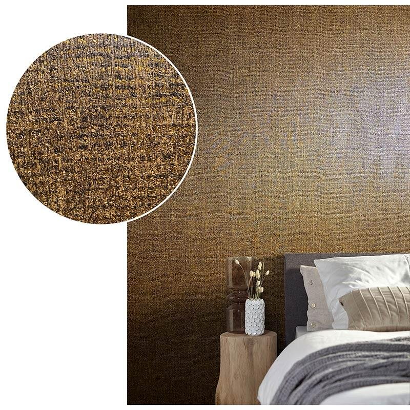 Tapete Gold, Kupfer Marburg Vliestapete (85737)