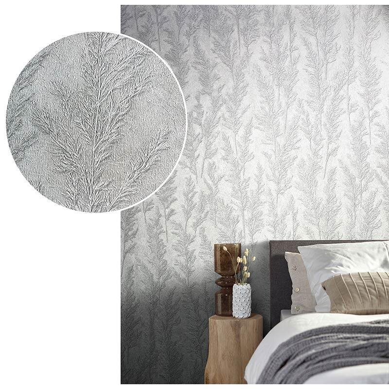 Tapete Grau, Silber Marburg Vliestapete (85734)