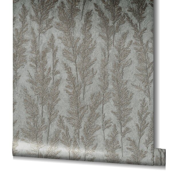 Tapete Grau, Silber Marburg Vliestapete (85733)