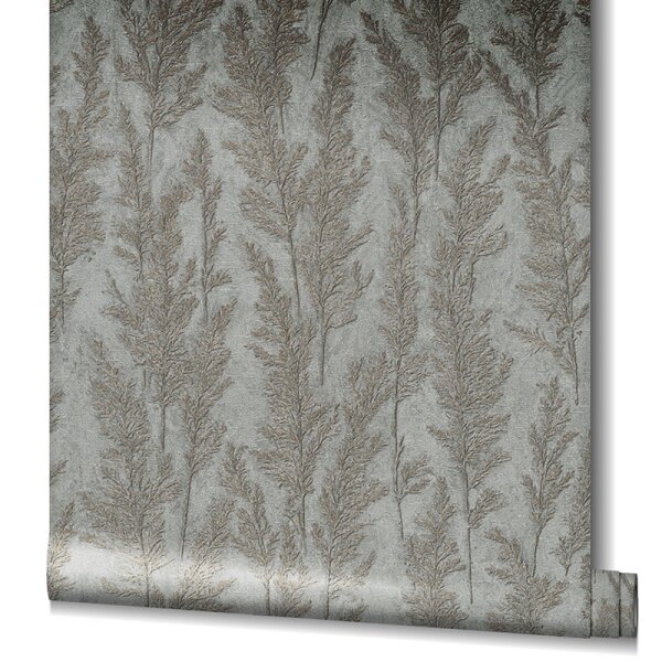 Tapete Grau, Silber Marburg Vliestapete (85733)