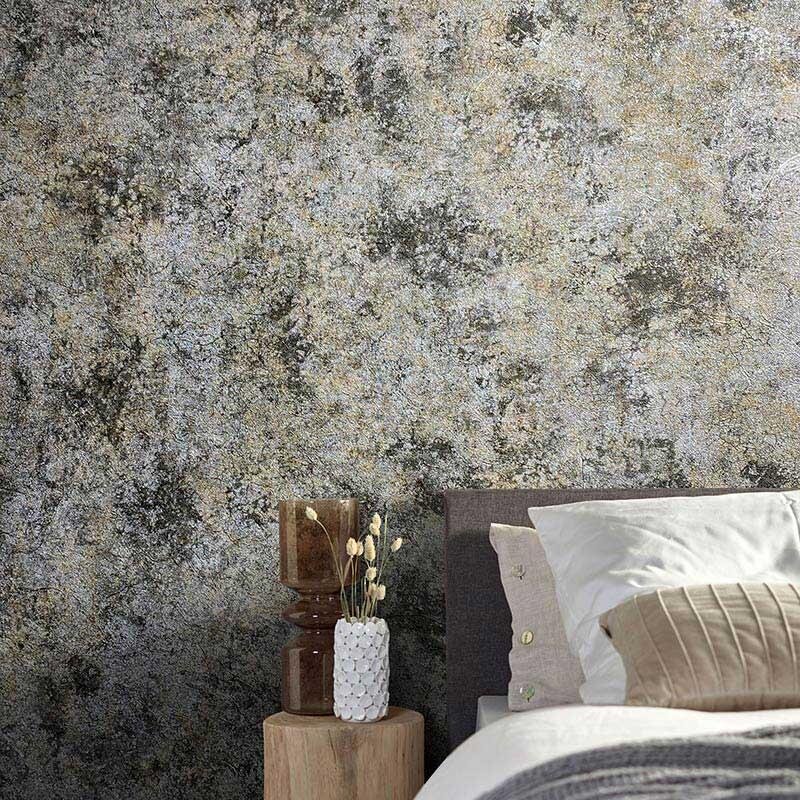 Tapete Grau, Silber Marburg Vliestapete (85724)