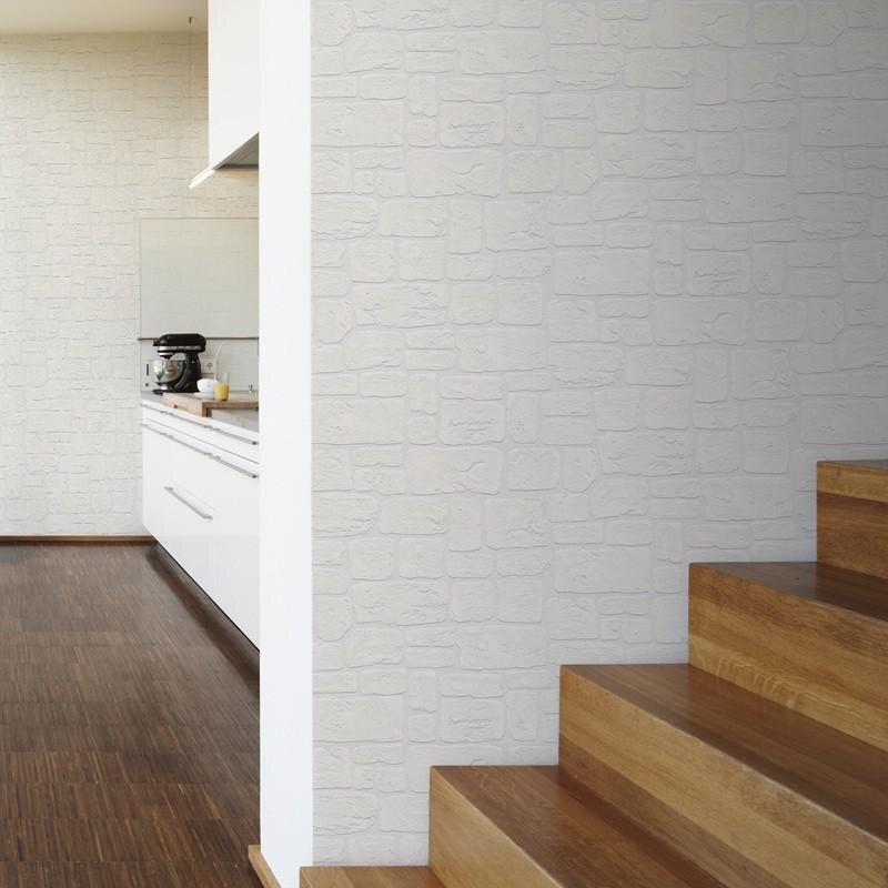 Tapete Weiß AS-Creation Papiertapete (204042)