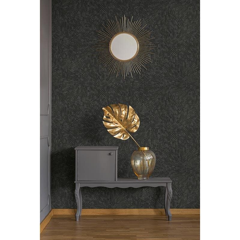 Tapete Schwarz, Anthrazit livingwalls Vliestapete (382035)