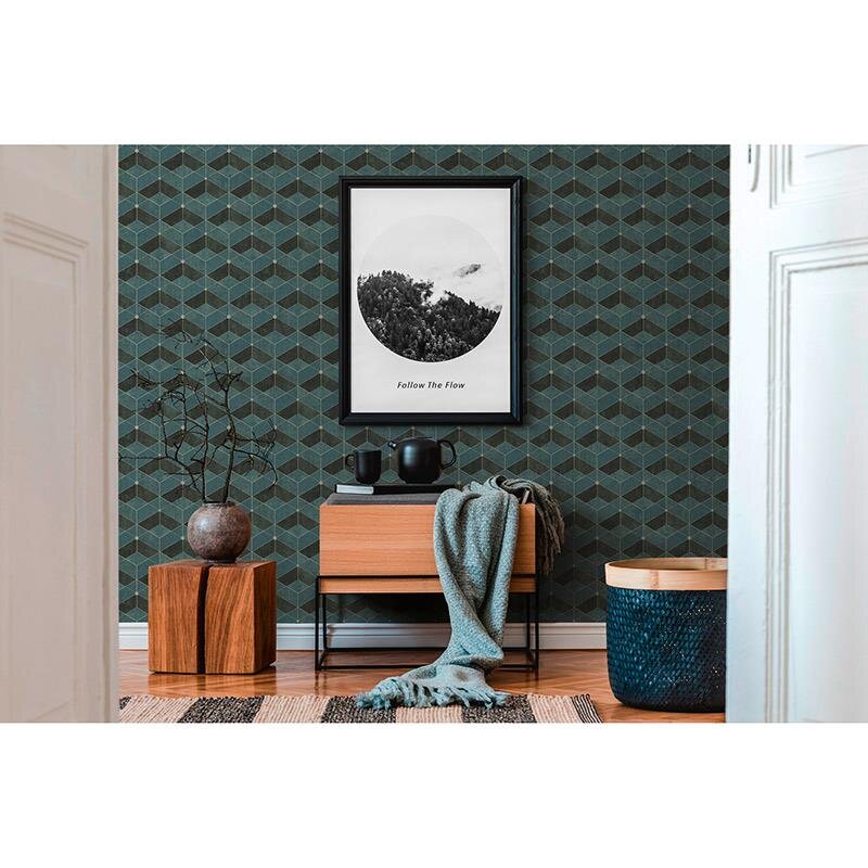 Tapete Blau livingwalls Vliestapete (382023)