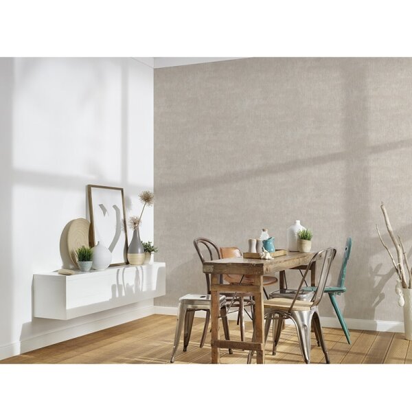Tapete Beige, Creme livingwalls Vliestapete (381991)