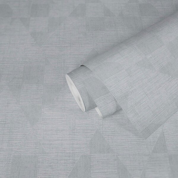 Tapete Grau, Silber, Weiß livingwalls Vliestapete (381962)