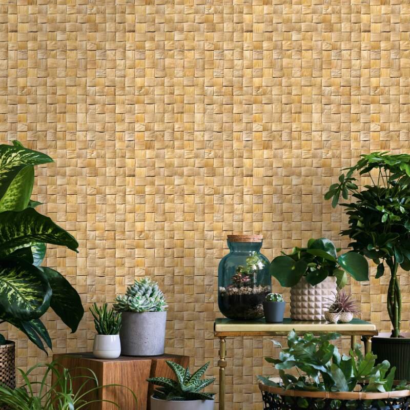 Tapete Braun, Gelb Marburg Vliestapete (45739)