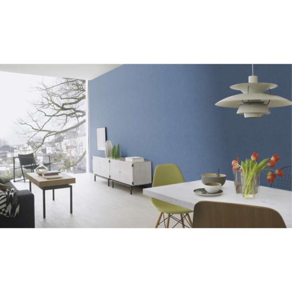 Tapete Blau Rasch Vliestapete (330090)