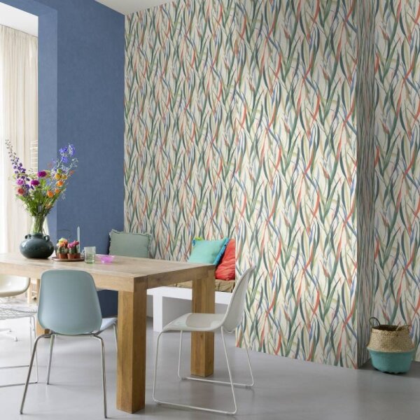 Tapete Blau Rasch Vliestapete (330090)