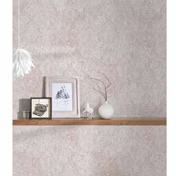 Tapete Rosa, Rose livingwalls Vliestapete (380933)