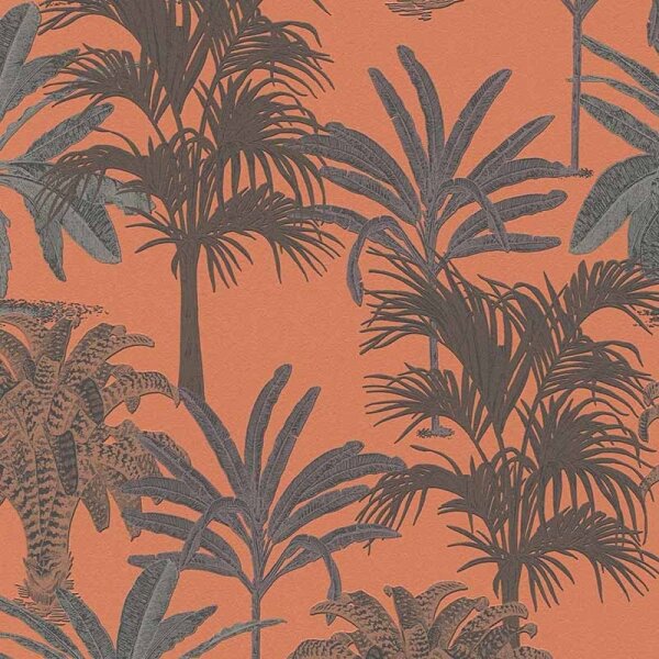 Tapete Orange, Terrakotta Michalsky Living Vliestapete (379834)