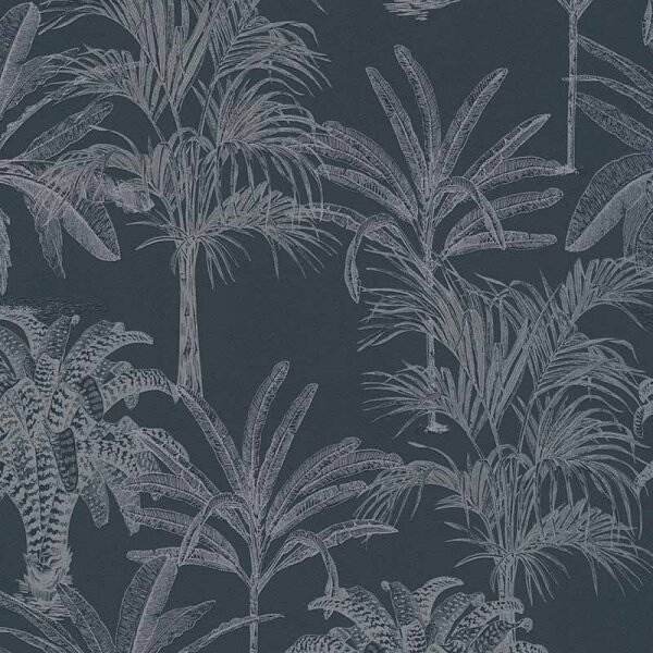 Tapete Schwarz, Anthrazit Michalsky Living Vliestapete (379832)