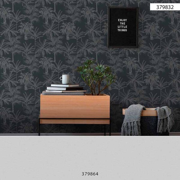 Tapete Schwarz, Anthrazit Michalsky Living Vliestapete (379832)