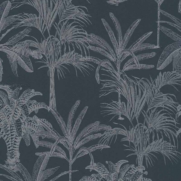 Tapete Schwarz, Anthrazit Michalsky Living Vliestapete (379832)