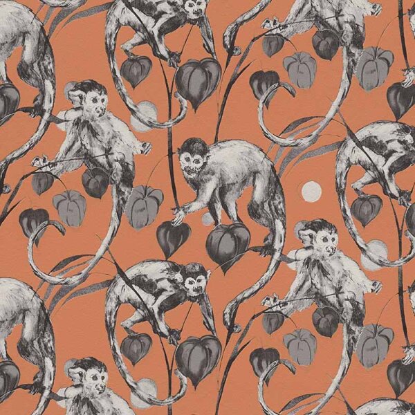 Tapete Orange, Terrakotta Michalsky Living Vliestapete (379824)