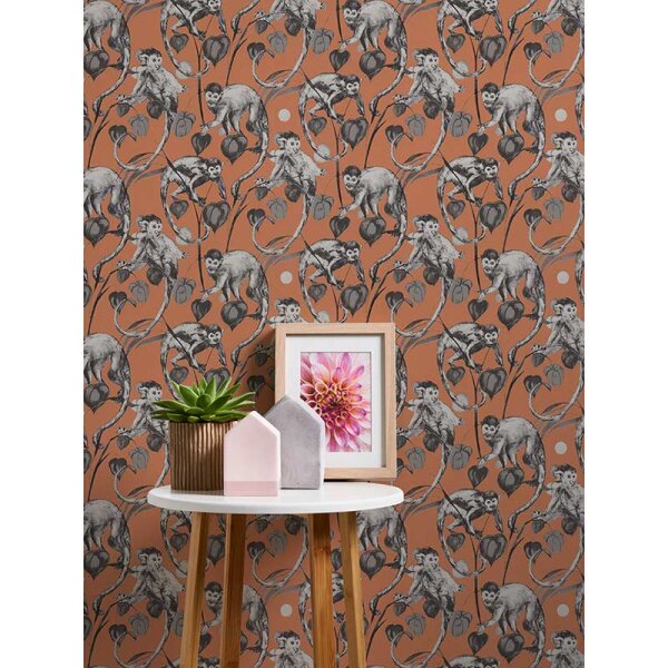 Tapete Orange, Terrakotta Michalsky Living Vliestapete (379824)