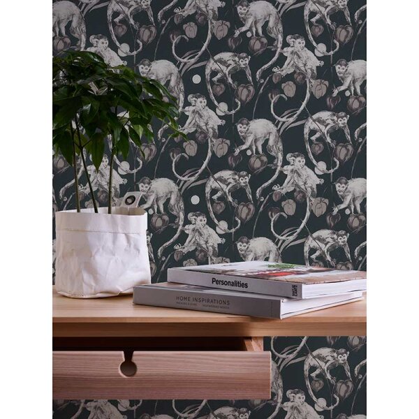 Tapete Schwarz, Anthrazit Michalsky Living Vliestapete (379822)