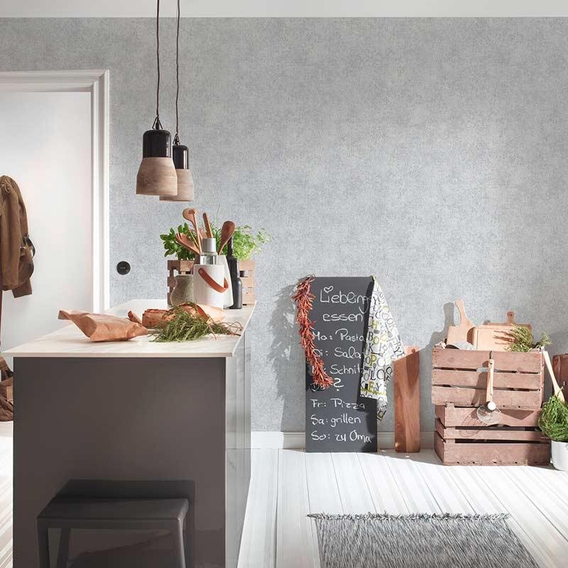 Tapete Grau, Silber AS-Creation Vliestapete (380895)