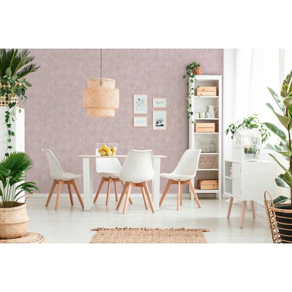 Tapete Pastellfarben, Rosa, Rose AS-Creation Vliestapete (380894)