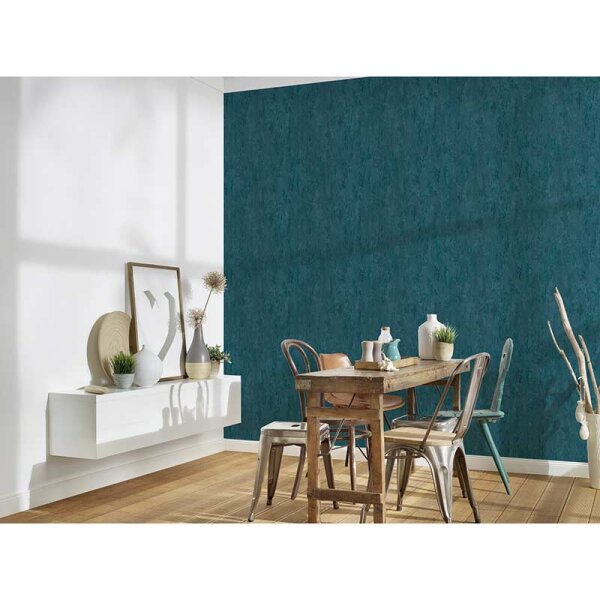 Tapete Blau, Grün, Petrol AS-Creation Vliestapete (380445)