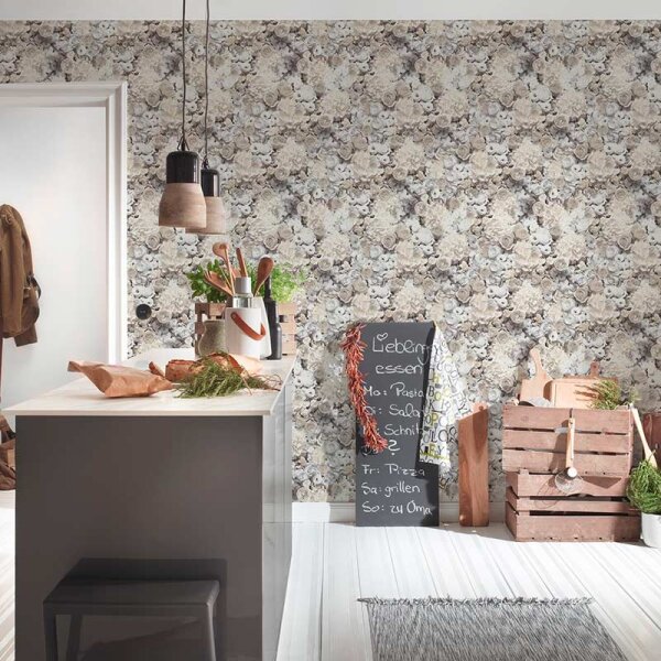 Tapete Beige, Creme AS-Creation Vliestapete (380083)