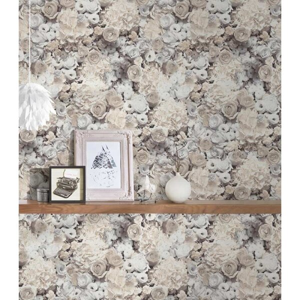 Tapete Beige, Creme AS-Creation Vliestapete (380083)